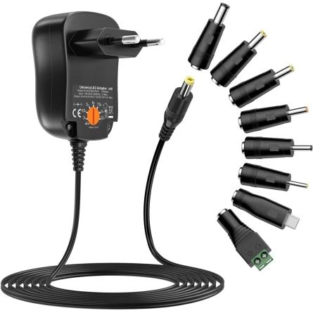 Odroid 8-connector universal power adapter (C4 / HC2 / N2 / N2PLUS / N2L / C1+ / C0 / C2 / M1)