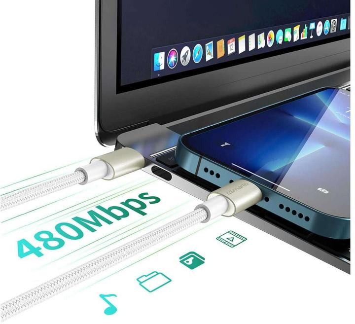 Produktbild 4smarts USB C – USB C (3 m, USB 2.0, 60 W)