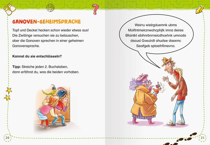 Immagine prodotto Ravensburger Die Jagd nach dem magischen Detektivkoffer: Das Rätselbuch für Spürnasen (Tedesco, Melinda Ronto, Matthia Tiemeyer, Patrick Fix, Cally Stronk, 2024)