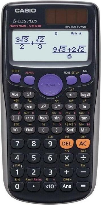 Produktbild Casio FX-85ES Plus (Batterien, Solarzellen)