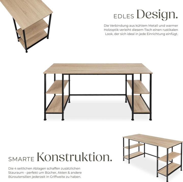 Actual product image tectake Stoke (137 x 137 x 75 cm)