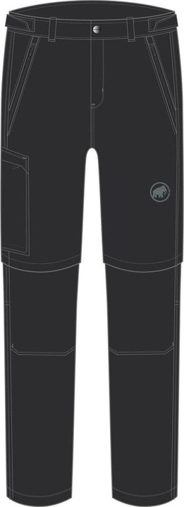 Actual product image Mammut Runbold IV Zip Off Pants Men (48)