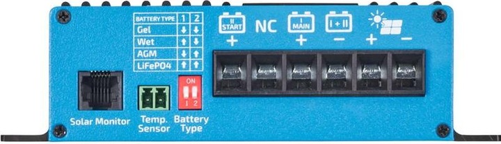 Produktbild Ective MPPT Solar Laderegler DSC35 Solarregler 500Wp 35A für 2 12V Batterien PV