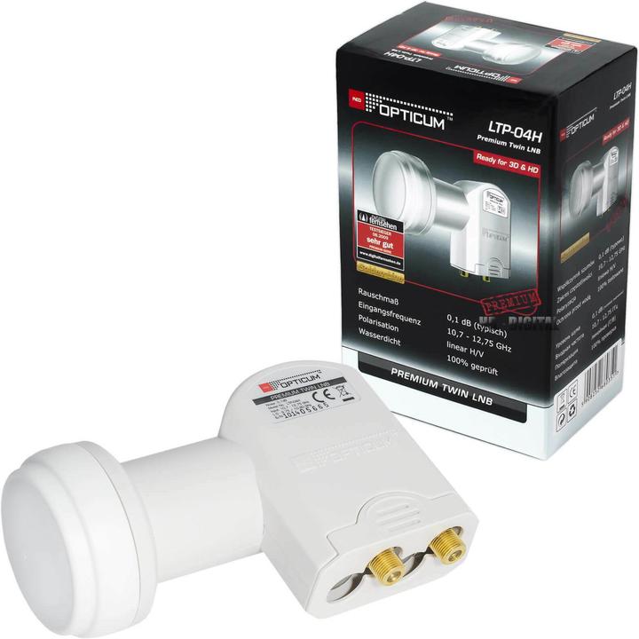 Produktbild Opticum LTP-04H Twin (Twin LNB, 40mm)