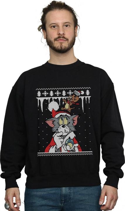 Produktbild Tom & Jerry Christmas Fair Isle Sweatshirt (L)