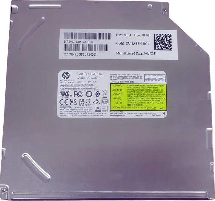 Actual product image HP SKO-ODD SuperMulti DVDRW 9.5 (DVD writer)