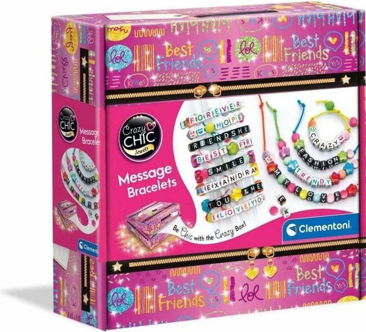 Image du produit Clementoni Crazy Chic - Bracelets avec un message