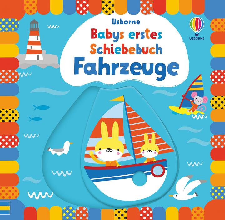 Actual product image Baby's first sliding book: vehicles (German)