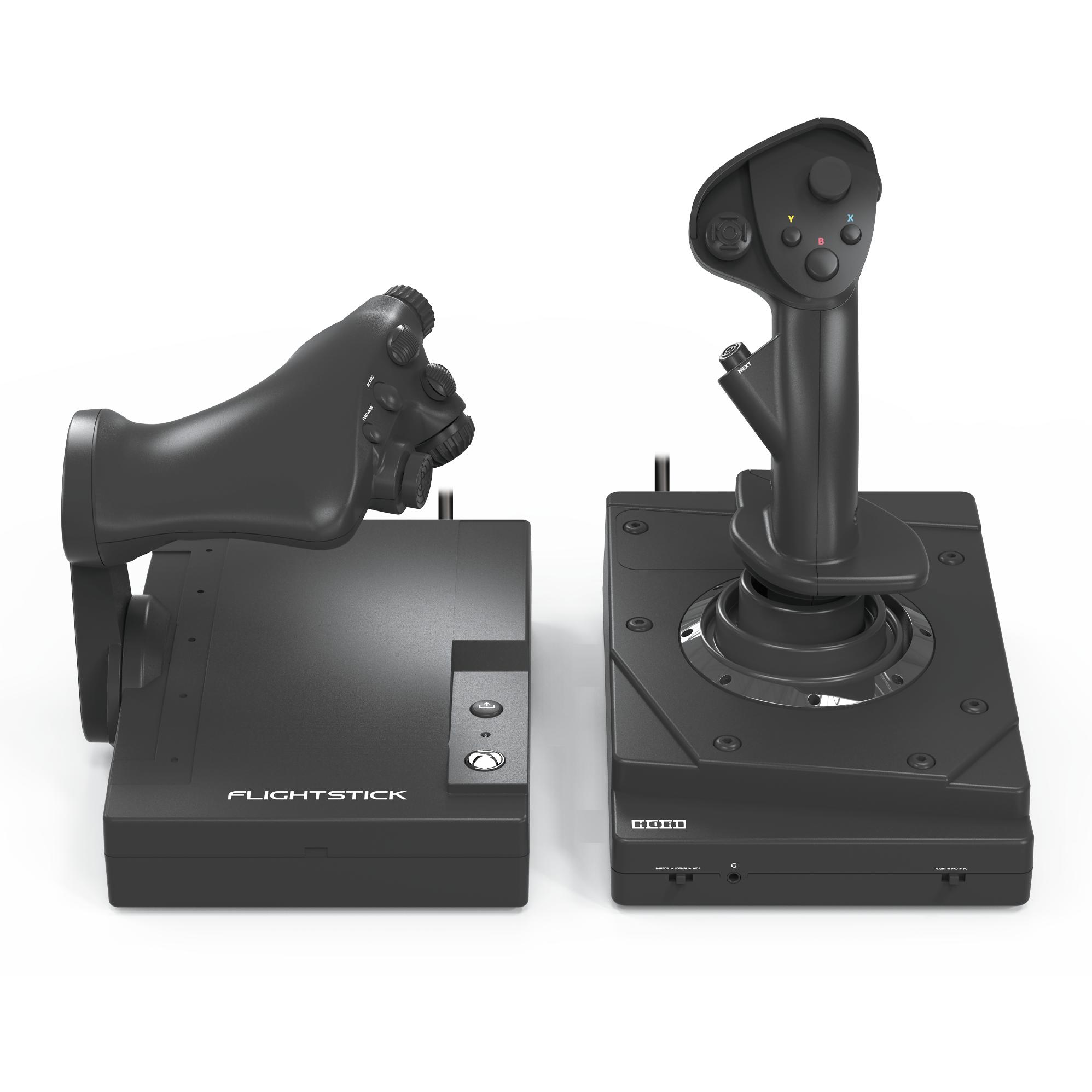 HORI Bastone di volo HOTAS (PC), Controller gaming, Nero