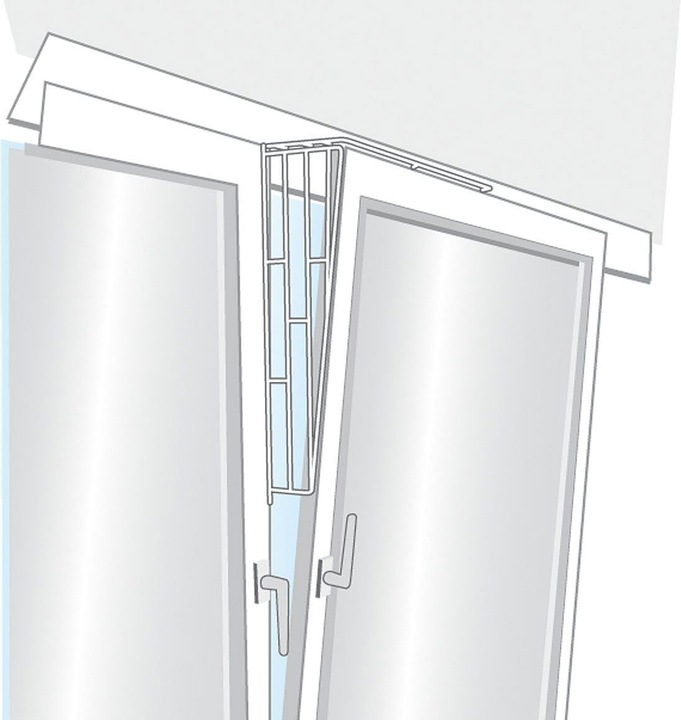 Actual product image Swisspet Tilting window protection lateral
