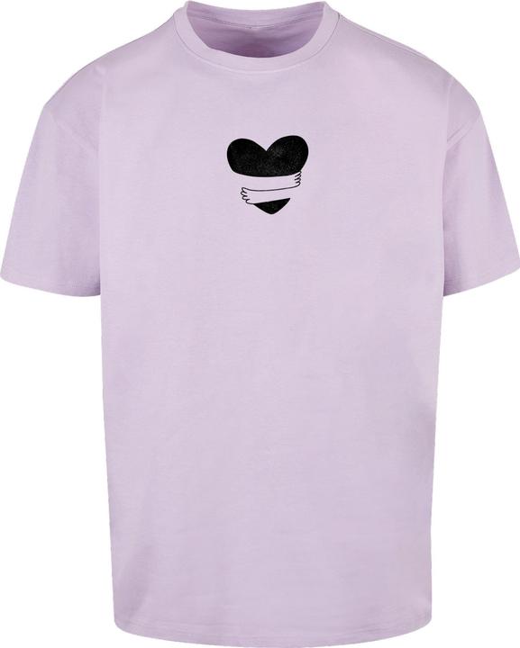 Immagine prodotto Merchcode Abbracci e amore - Maglietta oversize con cuore abbracciato - 174985 (M)