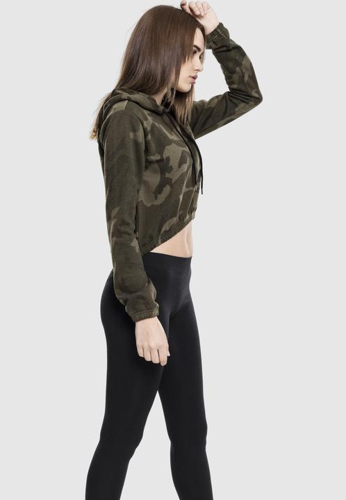 Produktbild Urban Classics Ladies Camo Cropped Hoody (S)