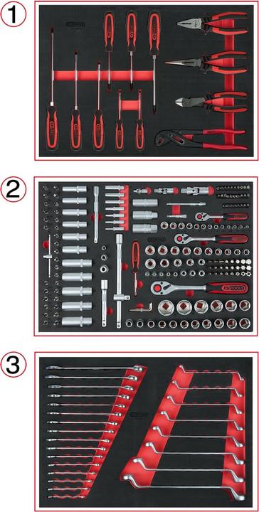 Immagine prodotto KS Tools Set di inserti per sistema universale