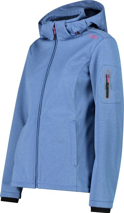 Immagine prodotto CMP Campagnolo Giacca donna con cappuccio e zip Melange Softshell (36)