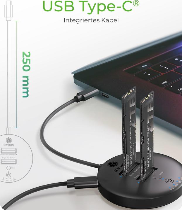 Actual product image Icy Box IB-1612MCL-C31