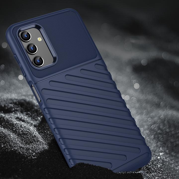 Produktbild Hurtel Thunder Case Flexibel Robuste Panzer Handyhülle TPU Schutzhülle für Samsung Galaxy A13 5G blau (Samsung Galaxy A13 5G)
