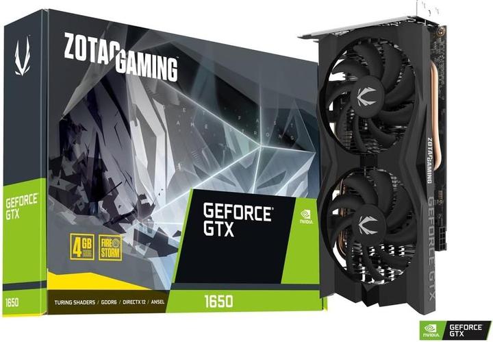 Actual product image Zotac GAMING GEFORCE GTX1650 4GB GDDR6 (4 GB)