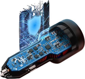 Produktbild OPPO 1x USB-A 50W, 1x USB-C 30W, SUPERVOOC CCB7JACH black