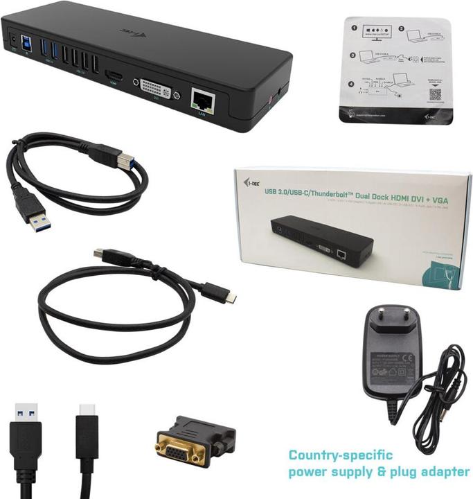 Image du produit i-tec USB-C Hub (USB-B, 10 Ports)