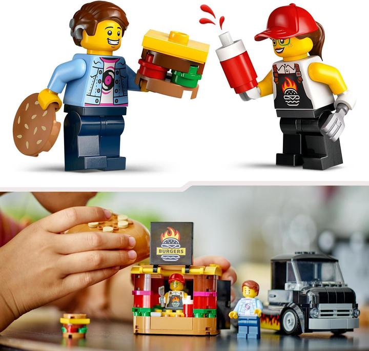 Produktbild LEGO Burger-Truck (60404, LEGO City)