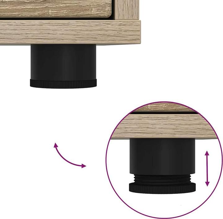 Actual product image vidaXL TV-Schränk (48 x 100 x 43 cm)