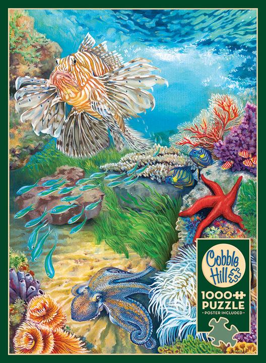 Immagine prodotto Cobble Hill Puzzle 1000 pieces Reef Life - Random Cut (1000 pezzi)