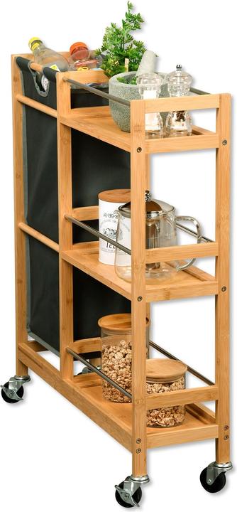 Actual product image Kesper Niche trolley with bottle collector