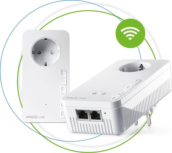Produktbild Devolo Magic 2 WiFi next Starter Kit (2400 Mbit/s)