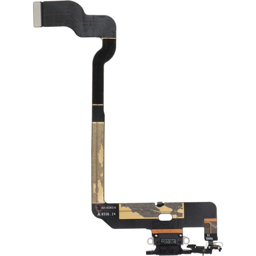 OEM Consumables! Charging flex USB for IPHONE XS black (used) (Apple iPhone XS), Pezzi di ricambio per dispositivi mobili, Nero