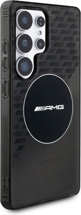 Produktbild Mercedes AMG Transparent Rhombs MagSafe Case for Samsung Galaxy S25 Ultra - Black (Samsung Galaxy S25 Ultra)