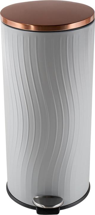 Actual product image HTI-Living Mülleimer 30 Liter Grau/Kupfer Jannik (30 l)