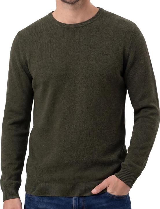 Produktbild s.Oliver Fashion - Basic - Pullover - 2er Pack (XL Dunkelgrün) (XL)