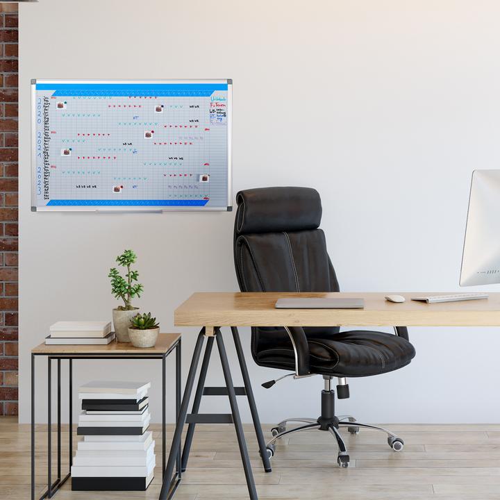 Actual product image Relaxdays Whiteboard planner (86 x 56 cm)
