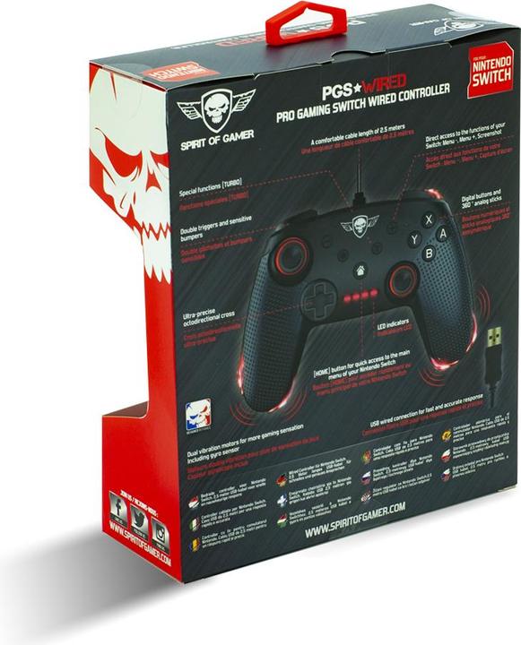 Image du produit Spirit Of Gamer Commutateur sans fil (Switch, Switch Lite)