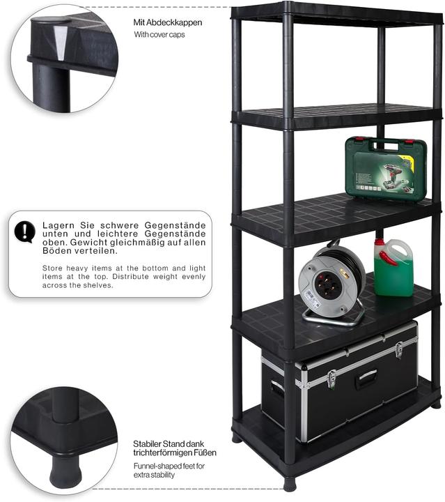 Produktbild Kreher 2 XXL Kunststoffregale