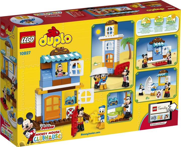 Actual product image LEGO Micky's beach house (10827)