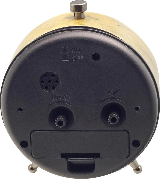 Produktbild Nextime Klassischer Wecker Harvey Weiss/Gold