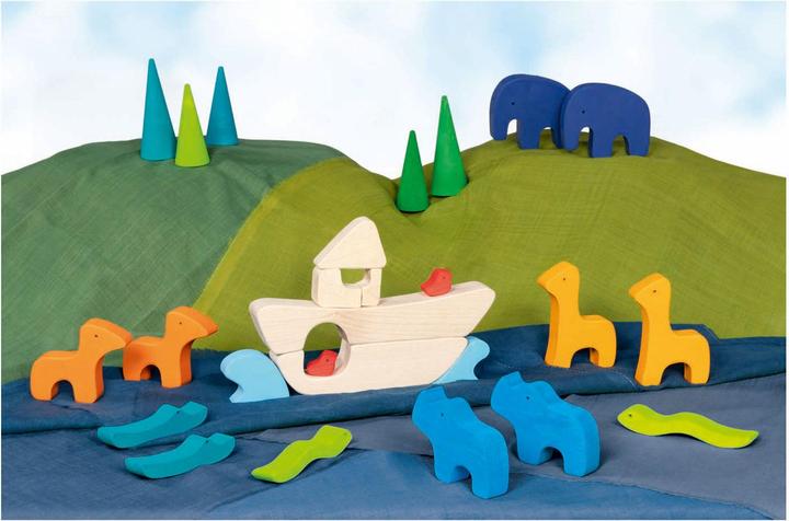 Actual product image Goki Arche Noah 17 Teile