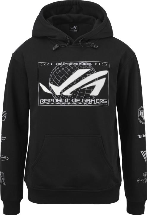 Actual product image ASUS ROG Hoodie CJ1200 L Black (L)