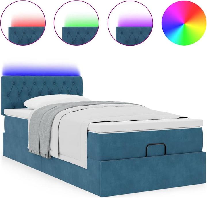 Image du produit vidaXL osmanisches Bett (80 x 200 cm)