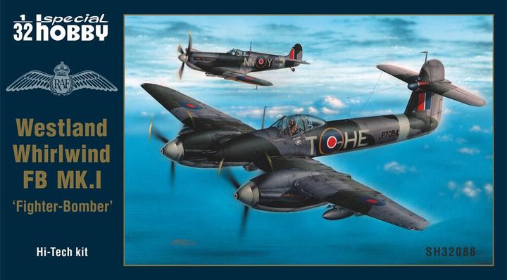 Produktbild Special Hobby Westland Whirlwind FB MK.I ‘Fighter-Bomber’ Hi-tech kit 1/32