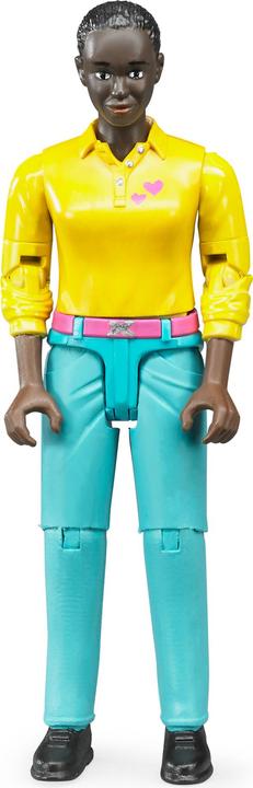 Actual product image Bruder BR woman with black hair size: 10.7 cm *from July