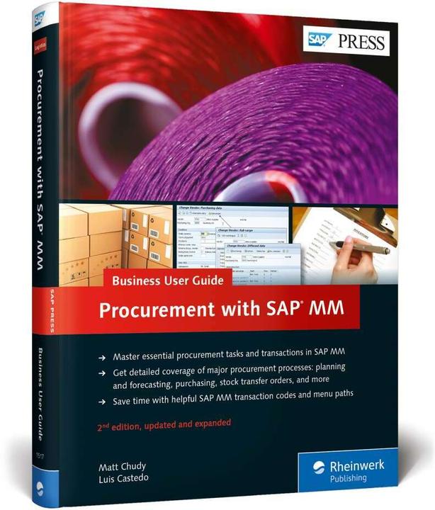 Immagine prodotto Procurement with SAP MM: Business User Guide (Inglese, Luis Castedo, 2017)