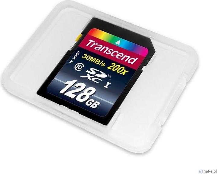 Immagine prodotto Transcend SDXC Ultimate 200x (128 GB, SDXC, U1, UHS-I)