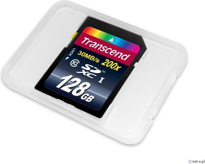 Produktbild Transcend SDXC Ultimate 200x (128 GB, SDXC, U1, UHS-I)