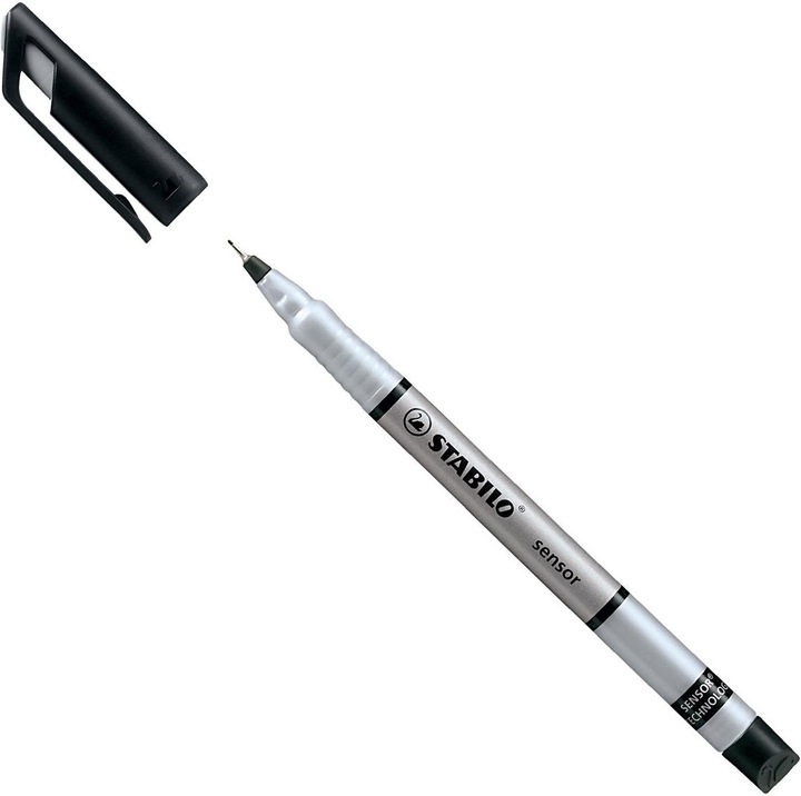 Actual product image STABILO Ink fine pen sensor (Black, 1 x)