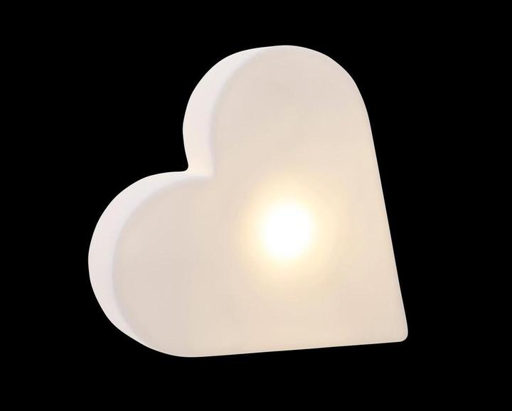 Produktbild 8 seasons design Motivlicht Shining Heart Micro S Weiss (110 lm)