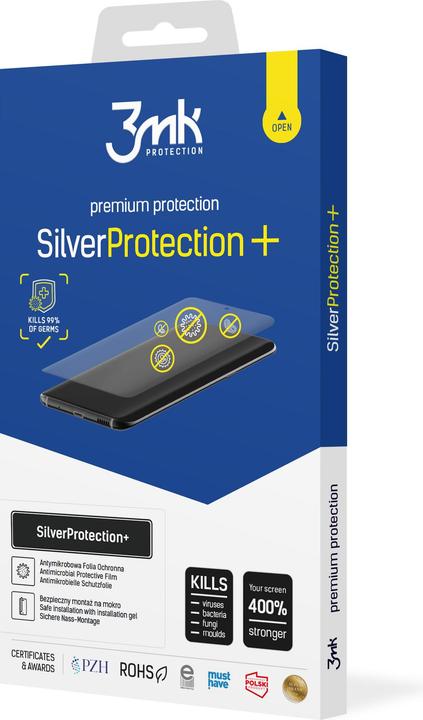 Actual product image 3MK Folia antymikrobowa SilverProtect+ montowana na mokro do Apple iPhone 17 (Apple iPhone 17)
