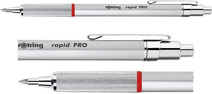 Actual product image Rotring Rapid Pro Chrome (0.50 mm, HB, 1 x)