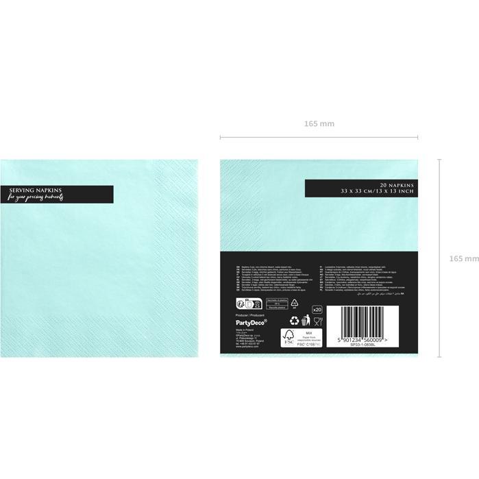 Thumbnail - Sombo, Servietten, Serviettes (20 x, 33 x 33 cm)